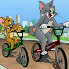 Chơi Đua xe đạp Tom và Jerry.