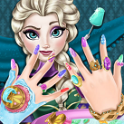 Chơi Làm móng tay cho Elsa.